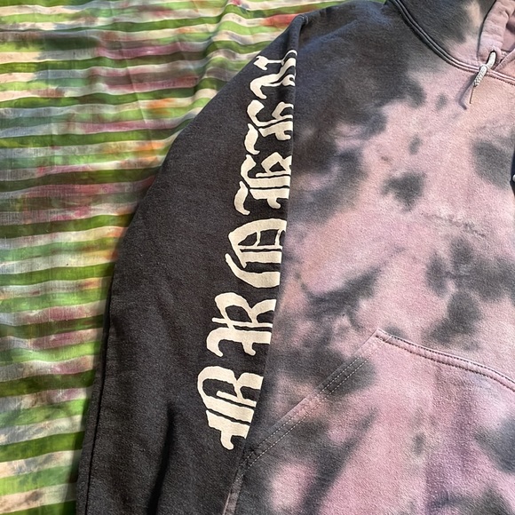 Broken promises tie dye hoodie printed on all sides - Picture 3 of 4